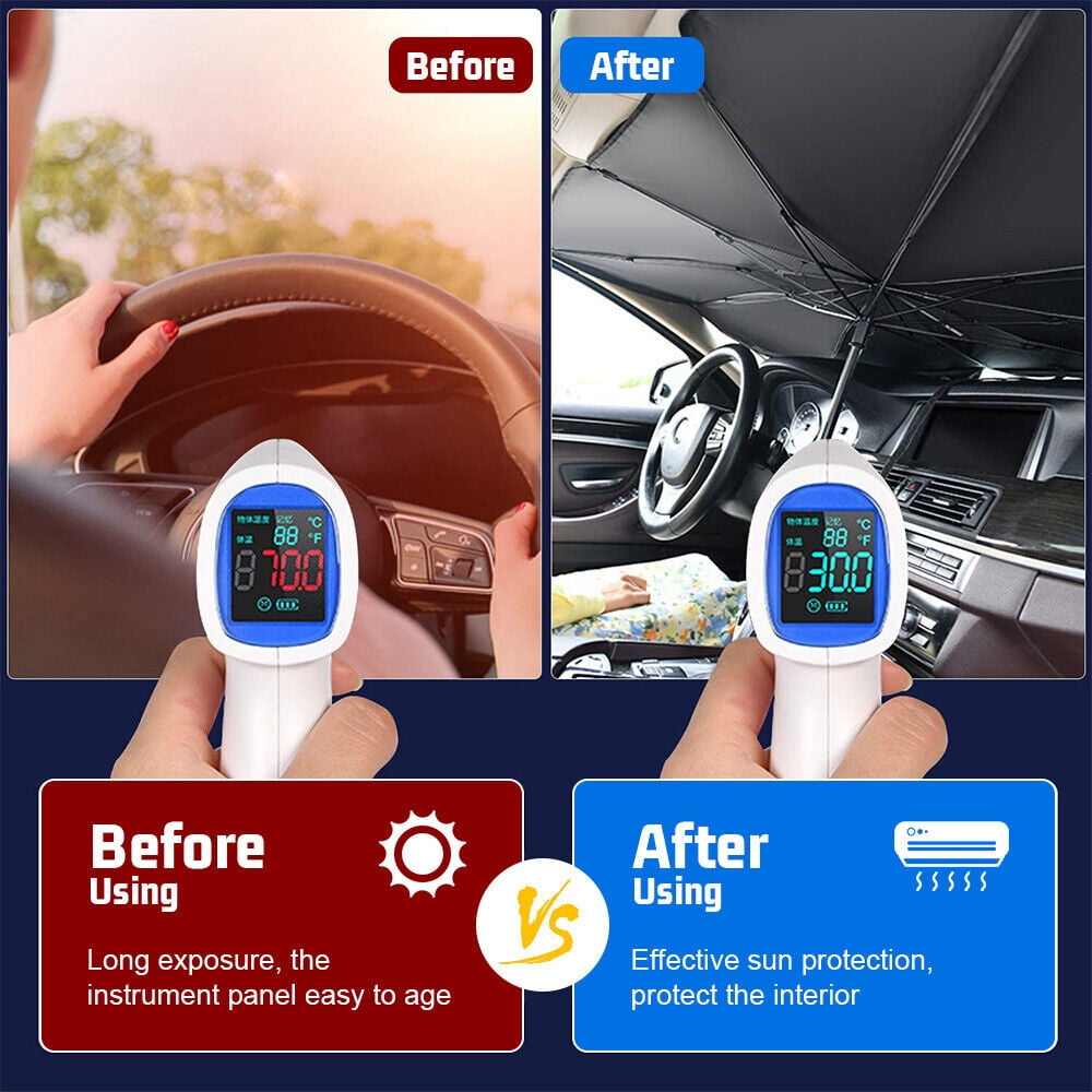 Sombrilla Plegable para Coche